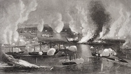 La cattura dei Forti Jackson e St. Philip durante la Guerra Civile Americana, Louisiana 1862